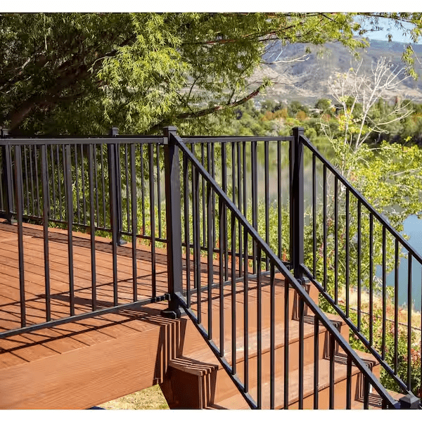 Custom balcony railing aluminum, Balcony aluminium balustrade 
