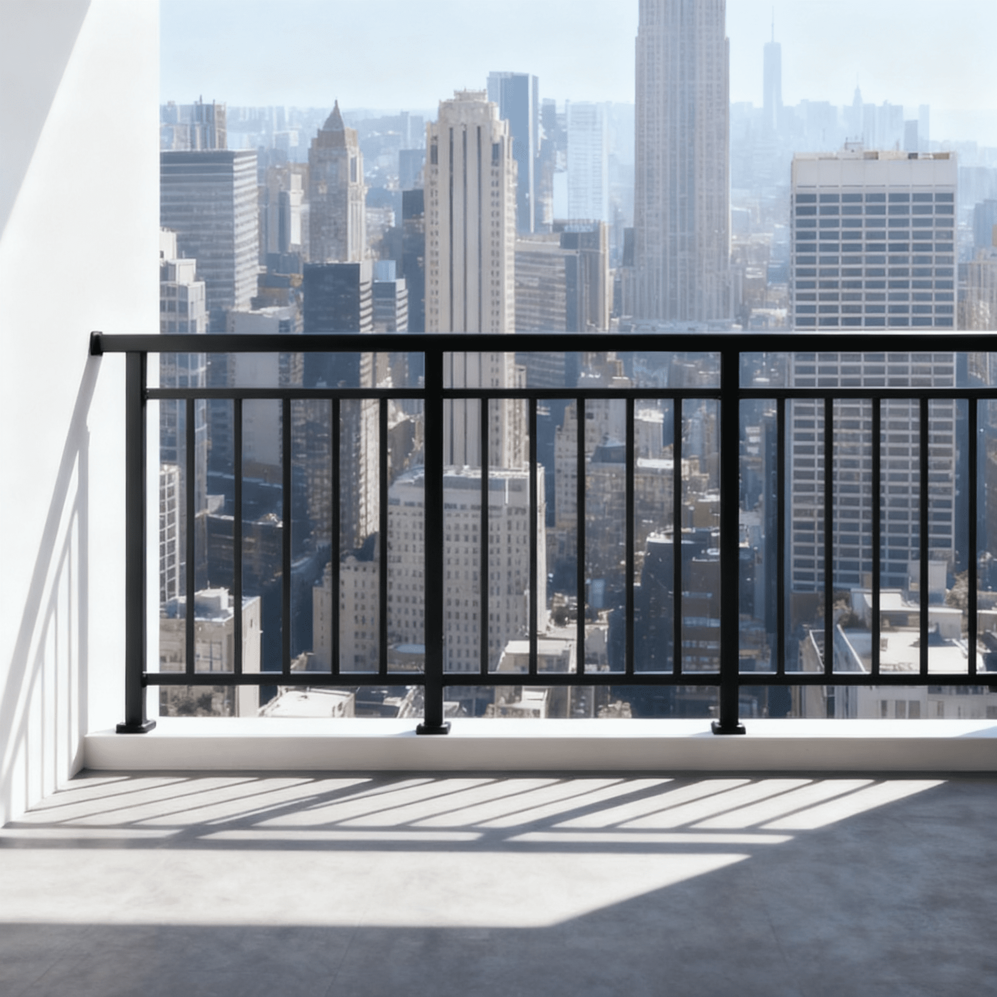 Custom balcony railing aluminum, Balcony aluminium balustrade