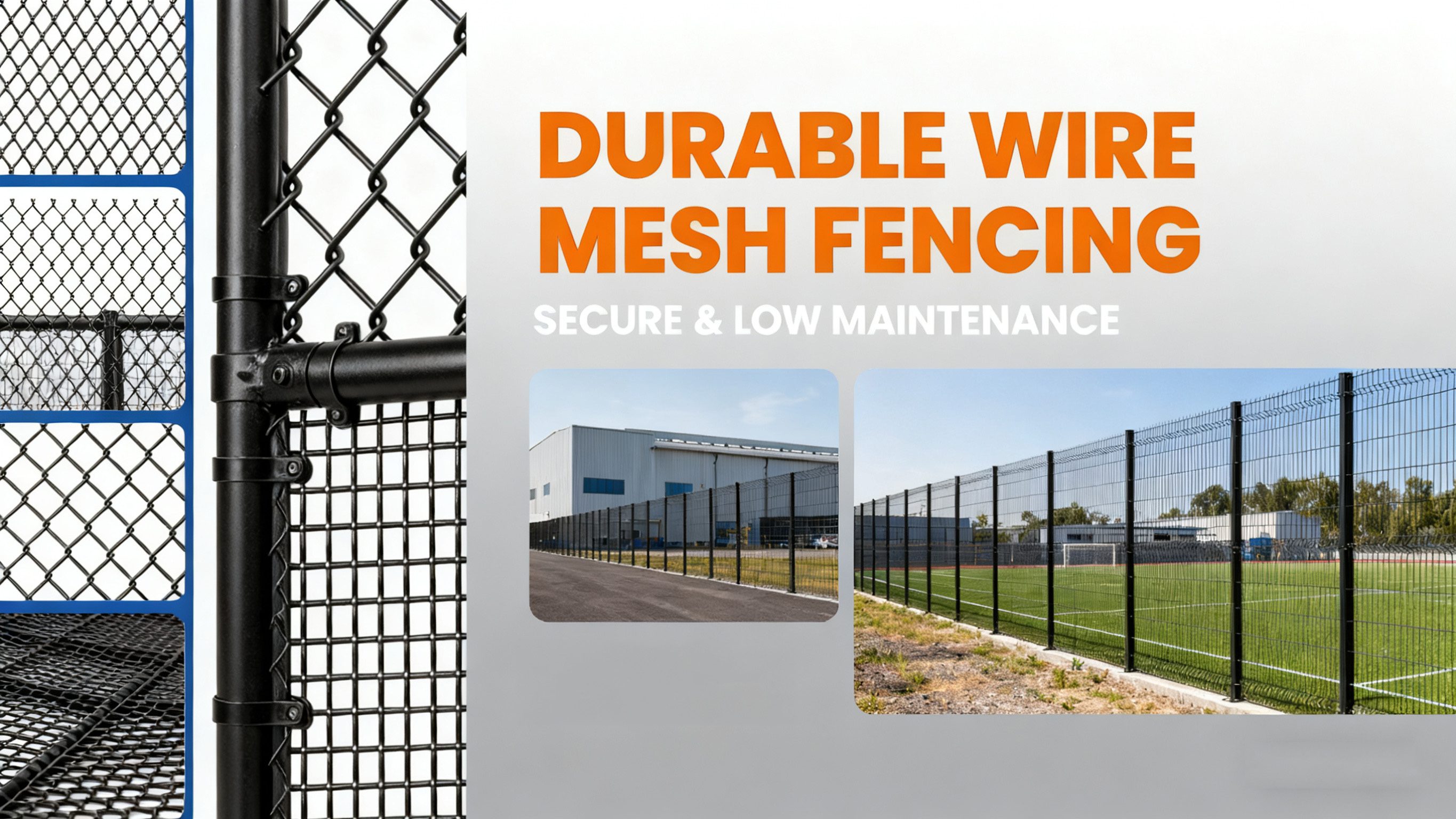 wire mesh fence