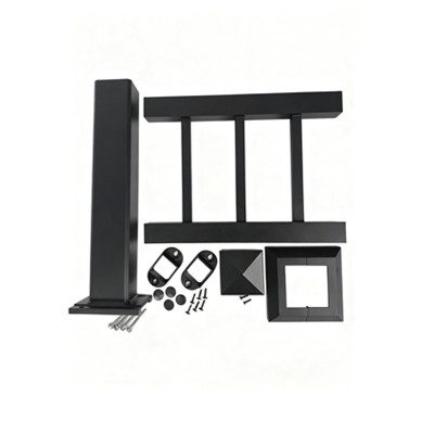 Adjustable railing easy installation, Adjustable metal stair railing