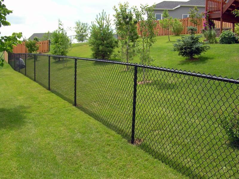 Chain link fence enclosure, Aluminium chain link fence
