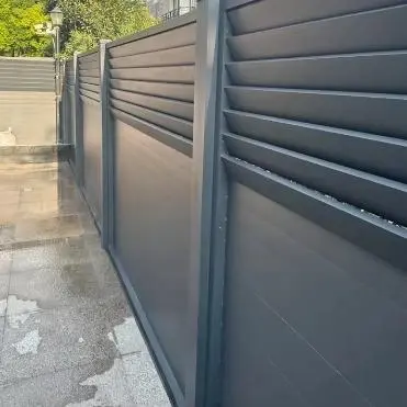 Privacy Aluminum Louver Gate