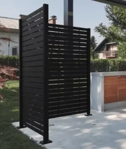 Aluminum privacy screen panels, outdoor aluminum privacy screens