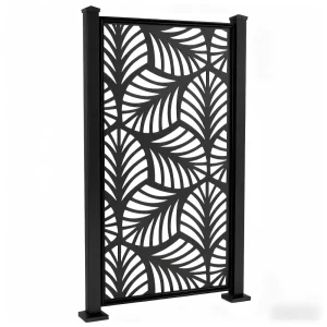 Aluminum screen fence slat privacy, Decorative fence screen