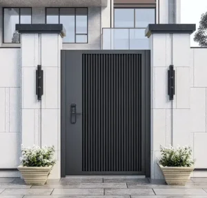 Modern aluminum driveway gates, Aluminum driveway gate for sale