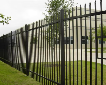Spiked Aluminum Security Fence - Image 2